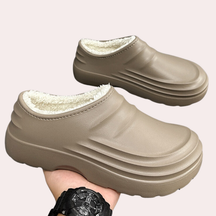 Derrick - Scarpe da uomo eleganti e calde per le fredde giornate invernali