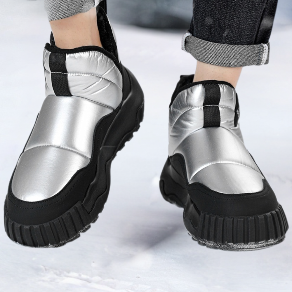 Scarpe da neve eleganti e foderate in maglia per uomo di MILANI