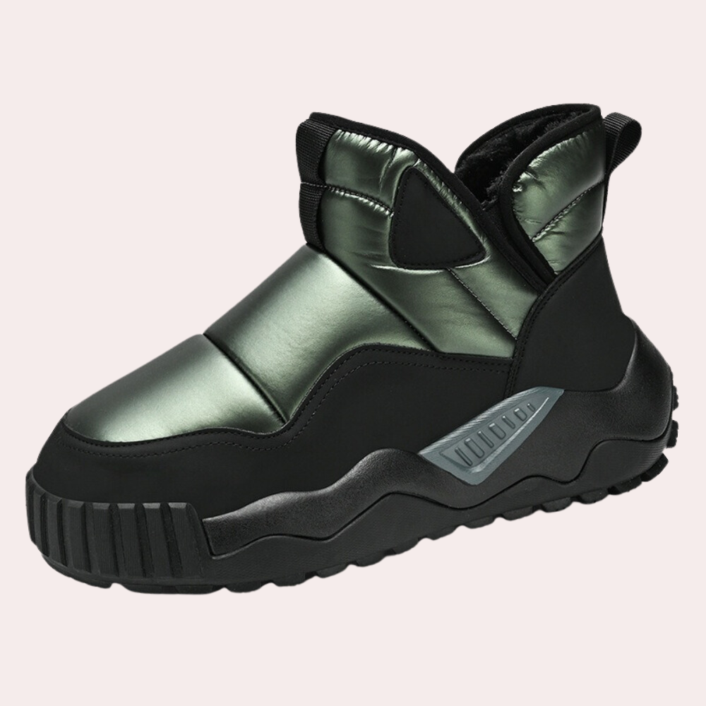 Scarpe da neve eleganti e foderate in maglia per uomo di MILANI