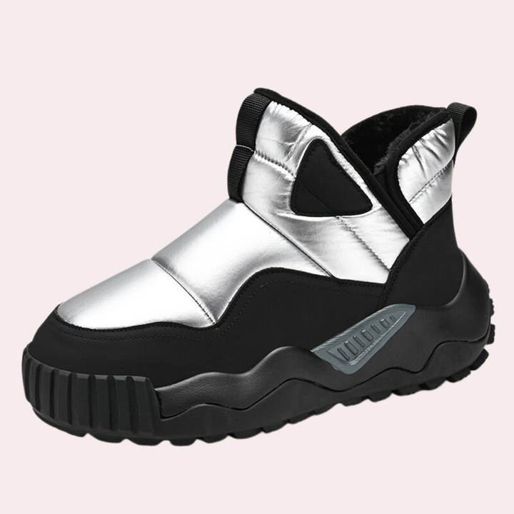 Scarpe da neve eleganti e foderate in maglia per uomo di MILANI
