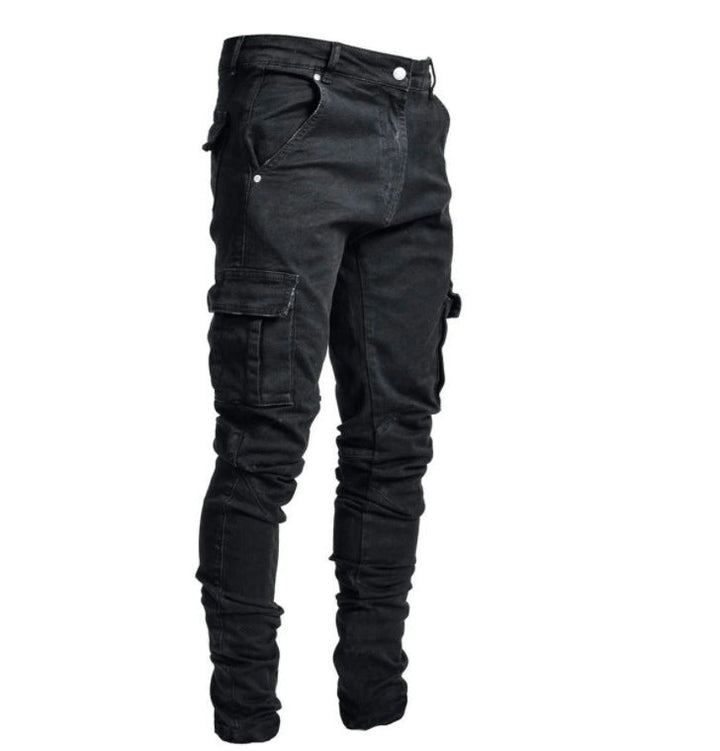Pantaloni da uomo comodi e resistenti con tasche laterali per il massimo comfort quotidiano