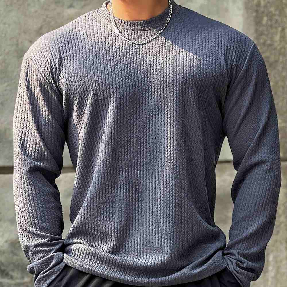 Elegante maglione fitness da uomo per uno stile attivo e sportivo