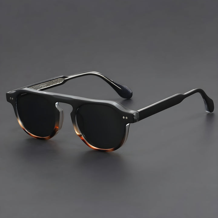 Eleganti occhiali da sole retro vintage per uomo