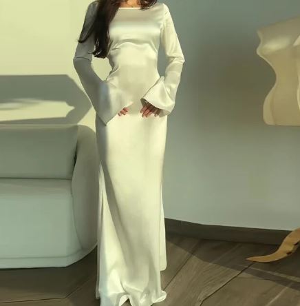Elegante abito da donna a maniche lunghe - perfetto per ogni occasione