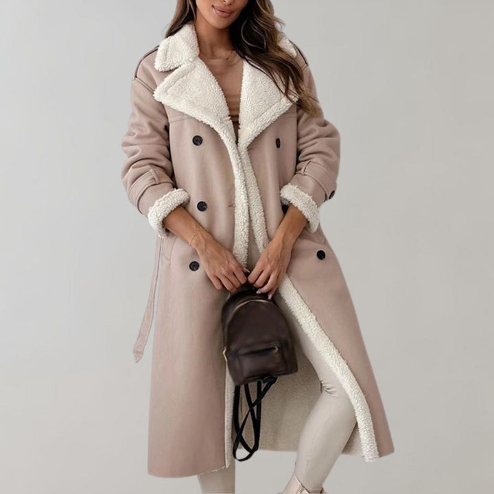 Elegante cappotto invernale lungo da donna di Cornelis
