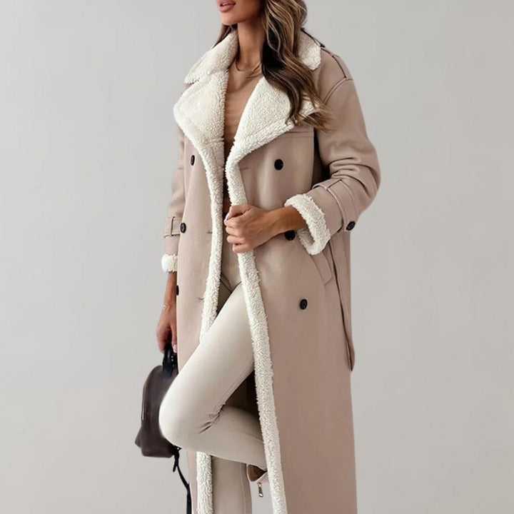 Elegante cappotto invernale lungo da donna di Cornelis