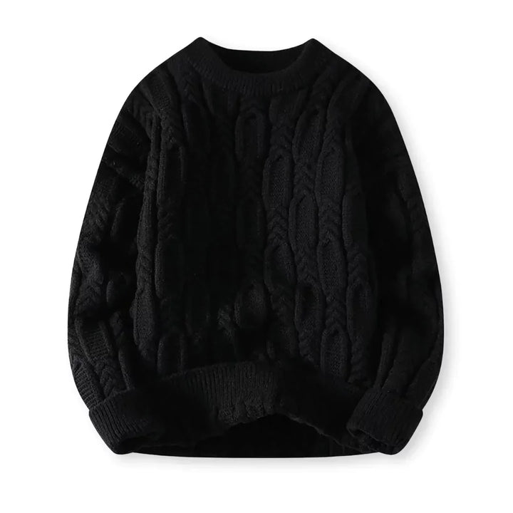 Elegante maglione da uomo in maglia - elegante, caldo e versatile per ogni occasione