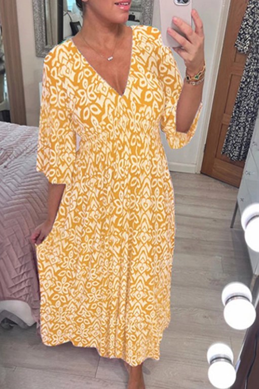 Vestito floreale bohemien chic di Solenne