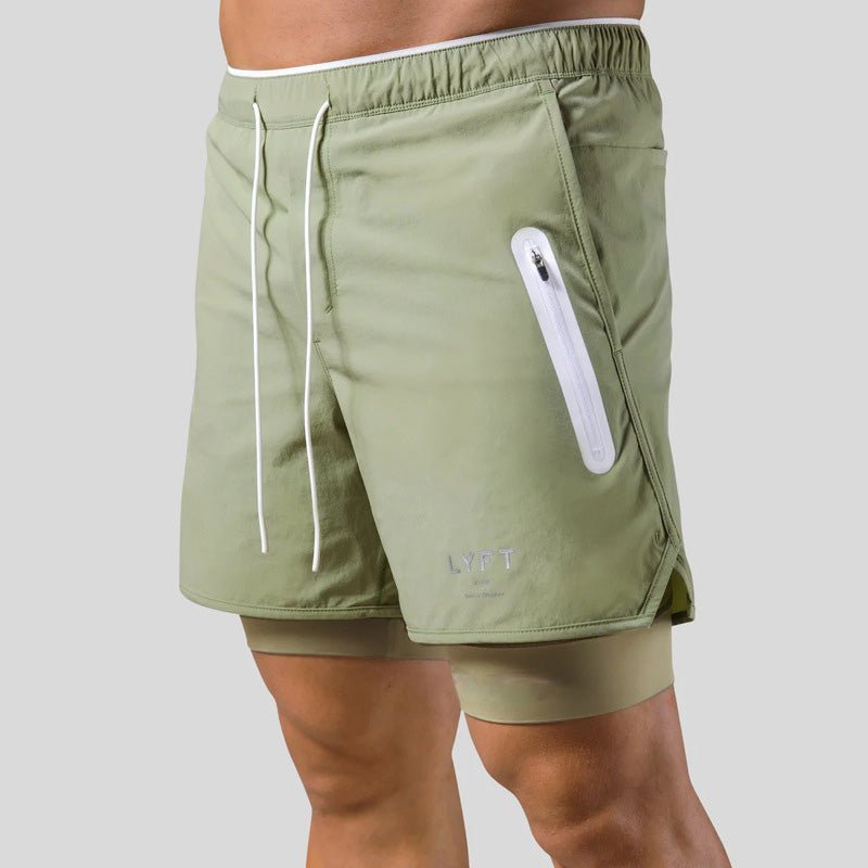 Versatili pantaloncini da uomo 2 in 1 per lo sport e l'allenamento - massime prestazioni e comfort durante l'attività