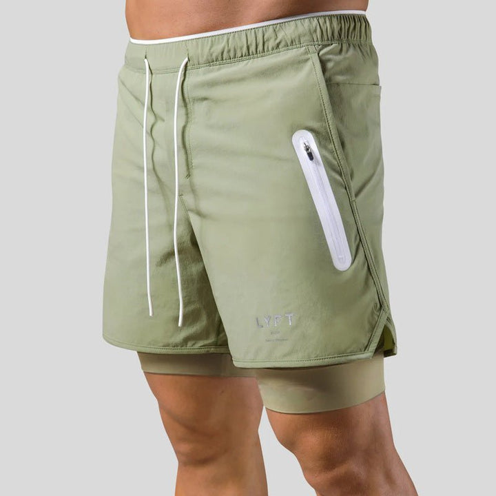 Versatili pantaloncini da uomo 2 in 1 per lo sport e l'allenamento - massime prestazioni e comfort durante l'attività
