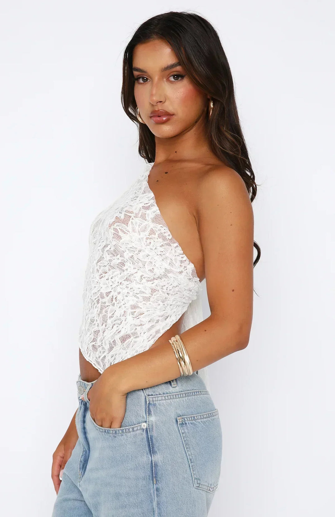 <div>Helisara - Elegante Top in Pizzo</div>
