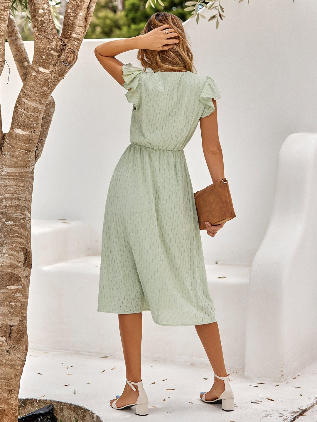 Abito midi da donna alla moda per le occasioni speciali