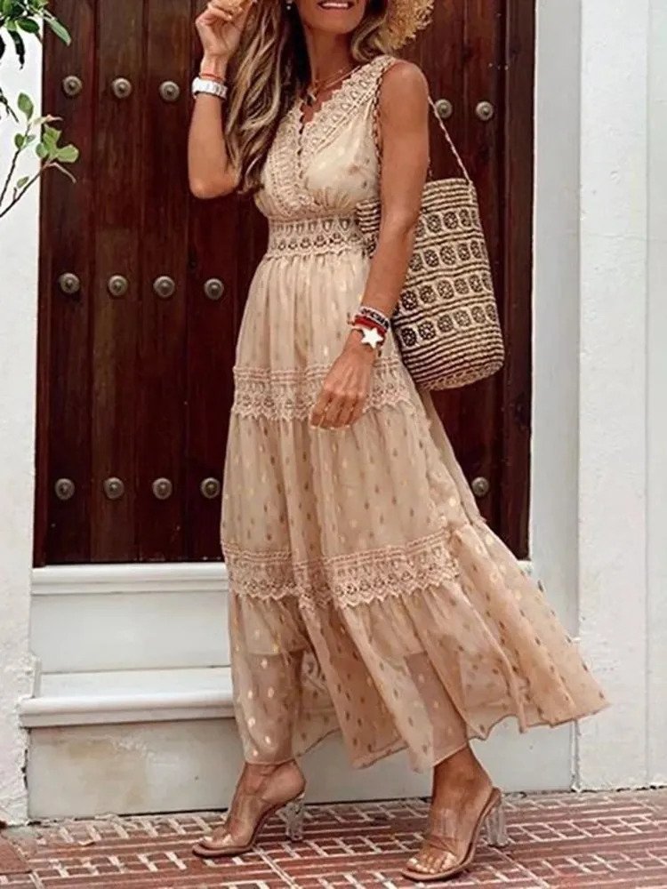 Maxi abito elegante da donna - ideale per le occasioni speciali