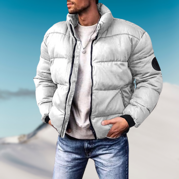 Piumino da uomo elegante e caldo per l'inverno - Perfetto per le giornate fredde