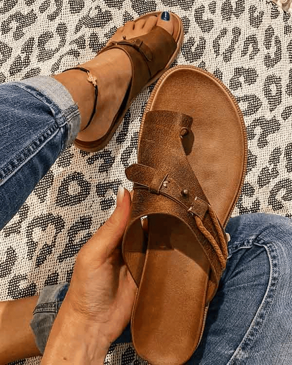 Sandali da donna eleganti con design ergonomico per il massimo comfort di viaggio
