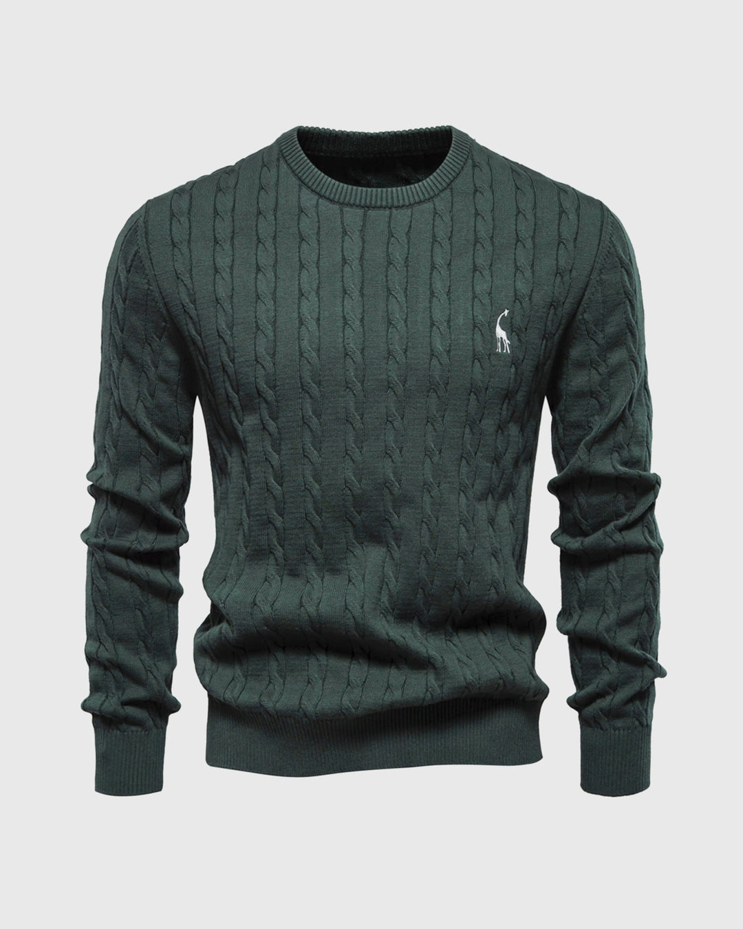 Elegante maglione da uomo in maglia di cotone - eleganza e comfort senza tempo
