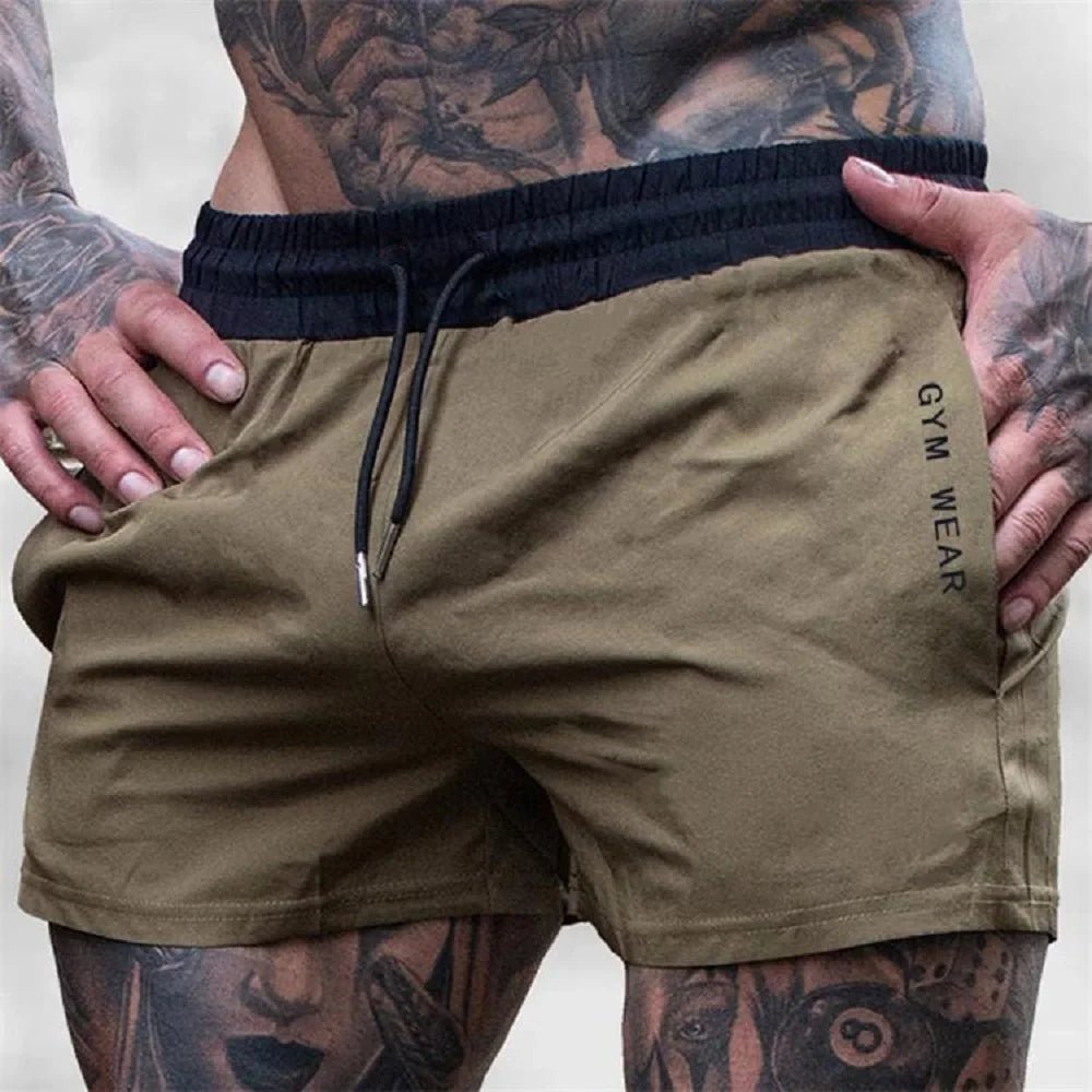 Pantaloncini da fitness da uomo comodi e alla moda per gli allenamenti più intensi