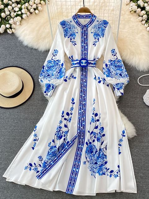 Elegante abito da donna a maniche lunghe - perfetto per ogni occasione