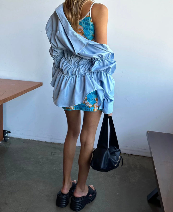 Gersiya - Stylish Gathered Blouse for a Chic Look