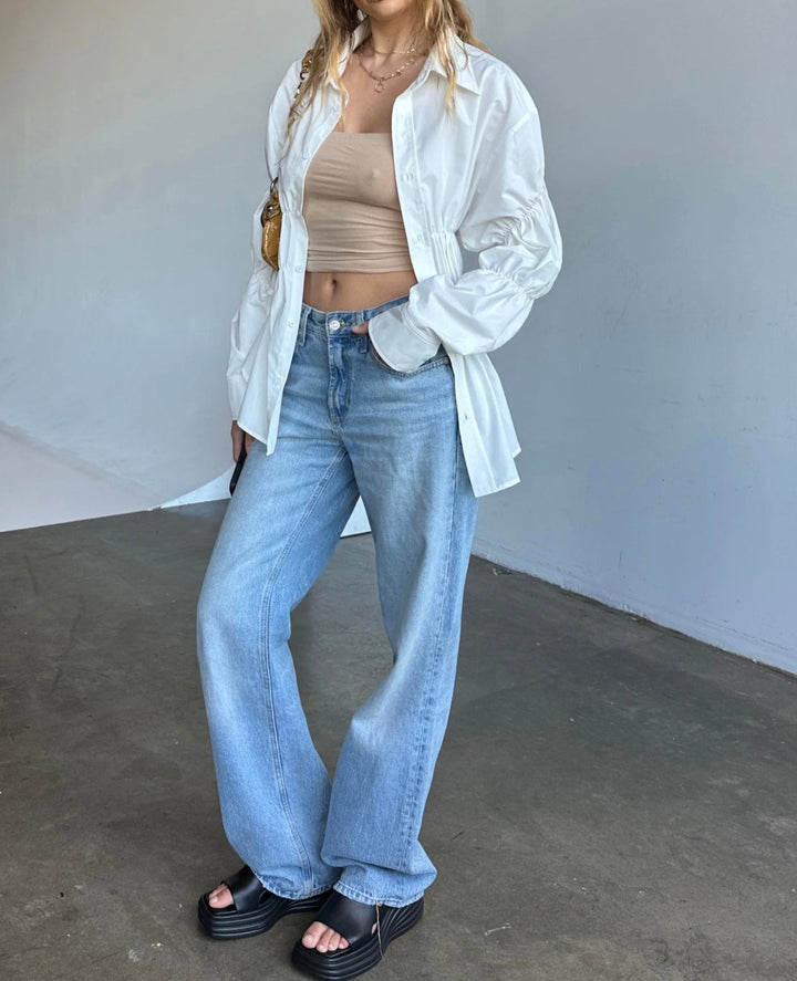 Gersiya - Stylish Gathered Blouse for a Chic Look