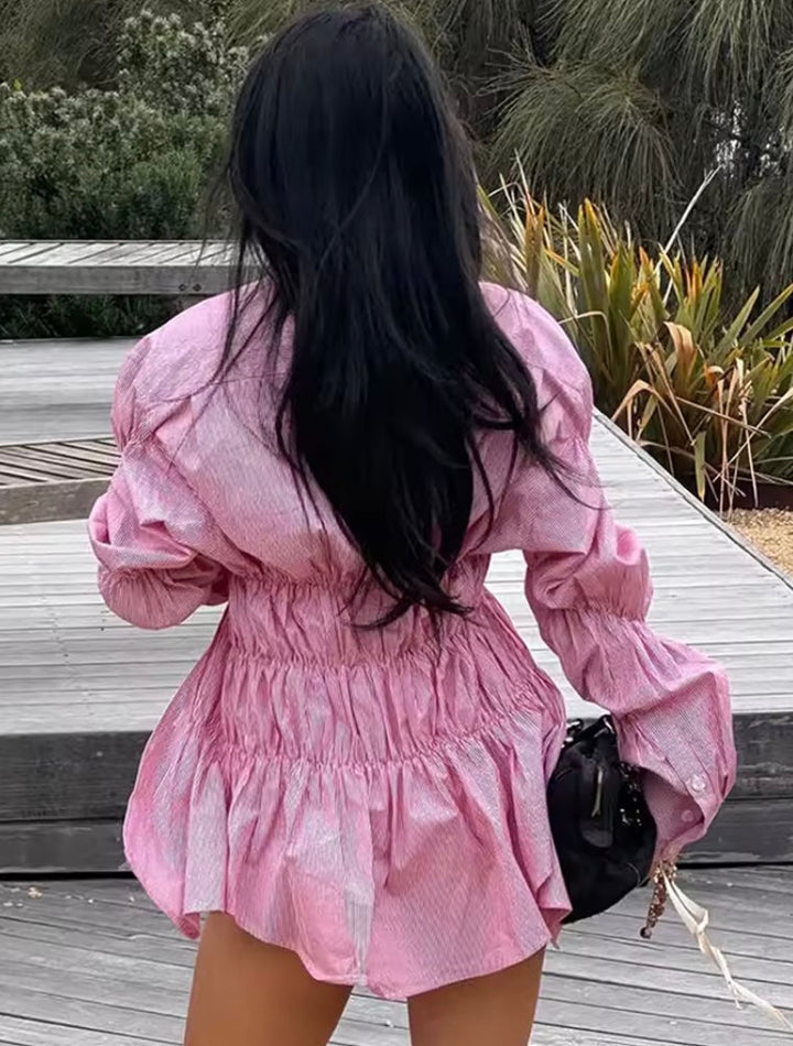 Gersiya - Stylish Gathered Blouse for a Chic Look