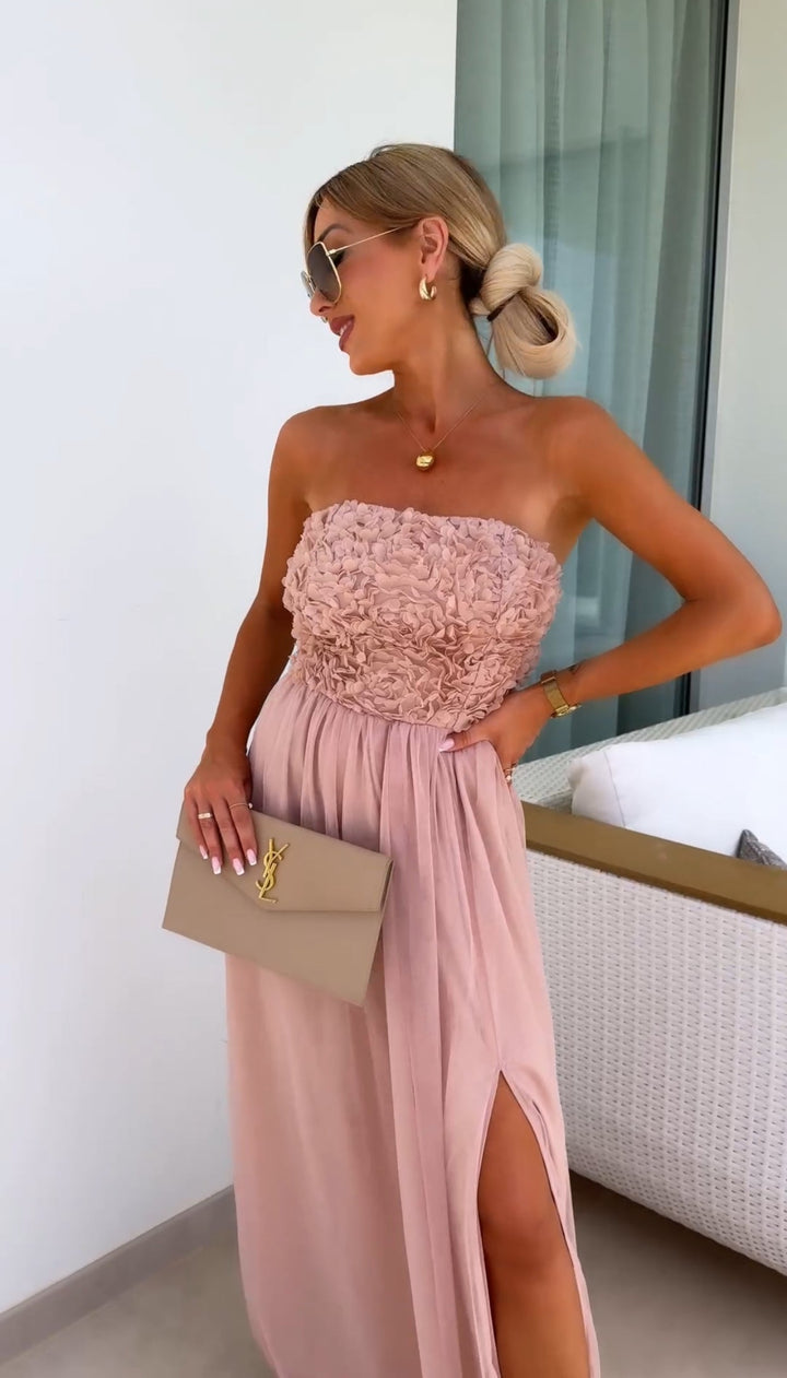 Stella™ - Abito Sognante in Tulle Floreale per Occasioni Eleganti