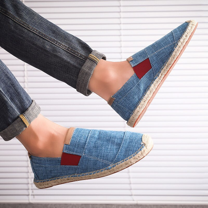 Scarpe di tela da uomo traspiranti - comfort e look alla moda per l'estate