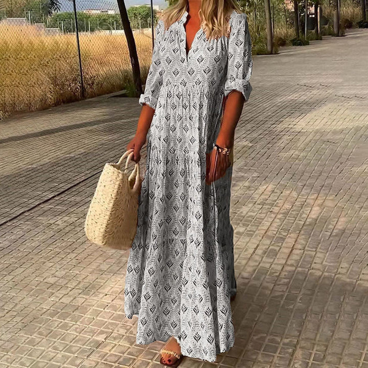 <p>Abito Maxi Boho Vibrante di Nyomi - Perfetto per Ogni Occasione!</p>