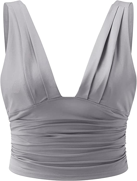 <p>Giselle - Elegante Top Senza Maniche con Scollatura a V</p>