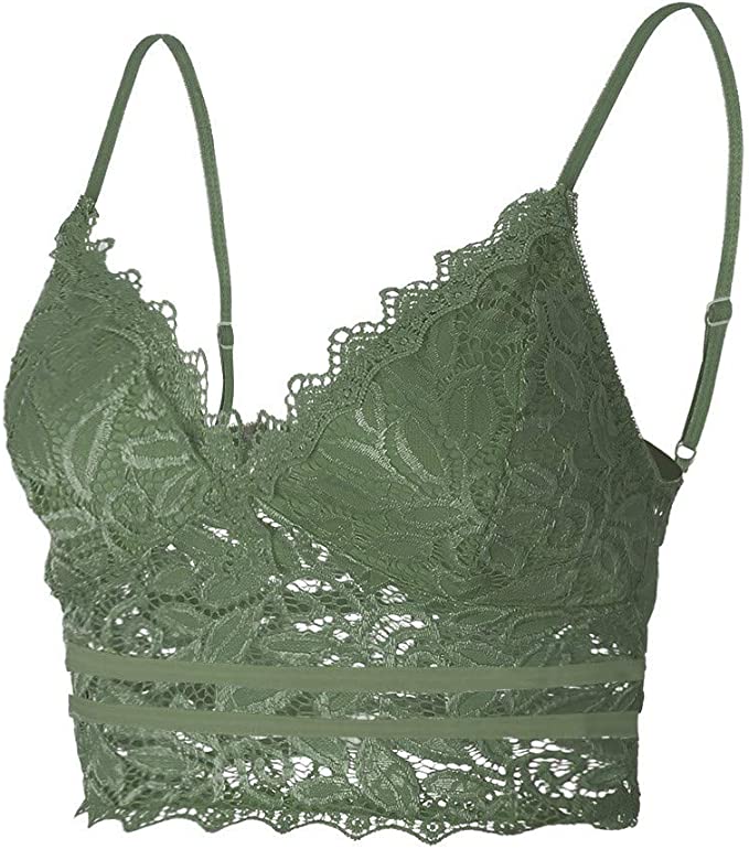 Galia - Verleidelijk Kant Bralette Crop Top voor een Speelse Look