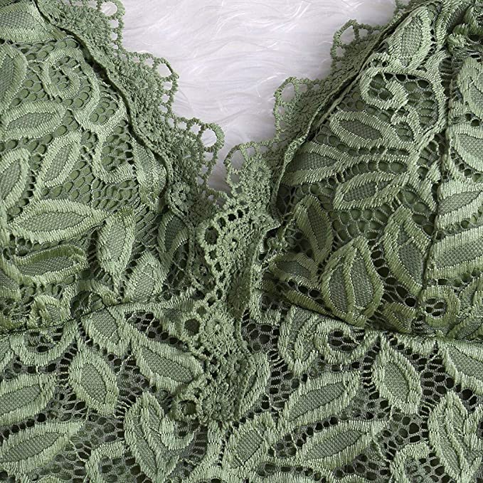 Galia - Verleidelijk Kant Bralette Crop Top voor een Speelse Look
