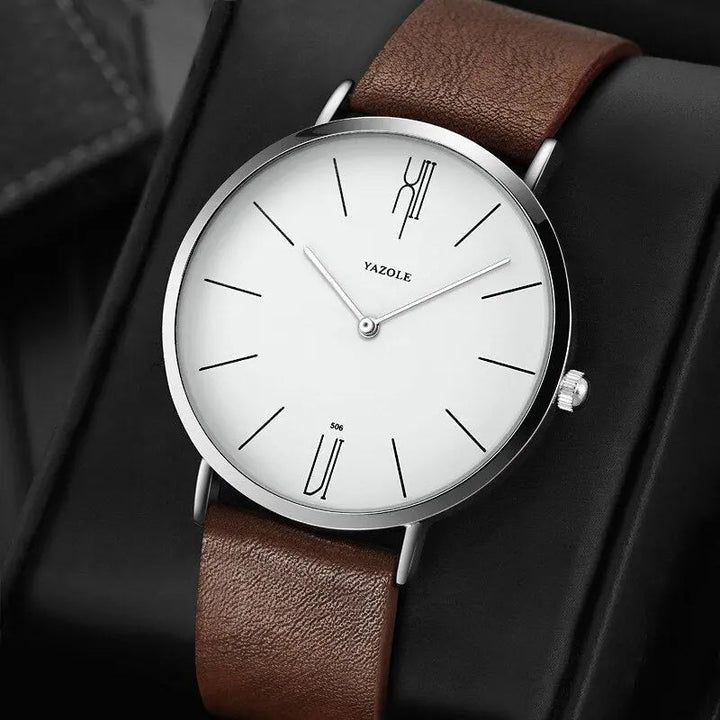 Un elegante orologio da uomo di vecchio stile - un accessorio elegante e senza tempo per l'uomo più esigente