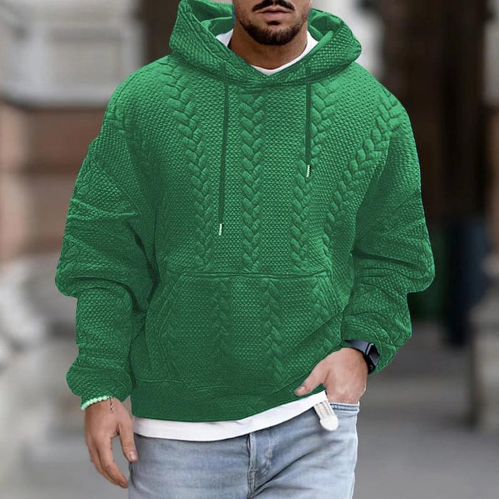 Comoda felpa con cappuccio da uomo, ideale per le giornate calde e fresche