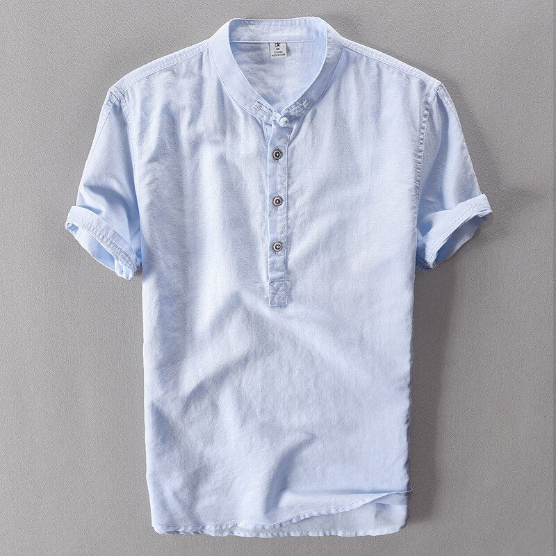 Camicia estiva premium da uomo - eleganza per i giorni speciali