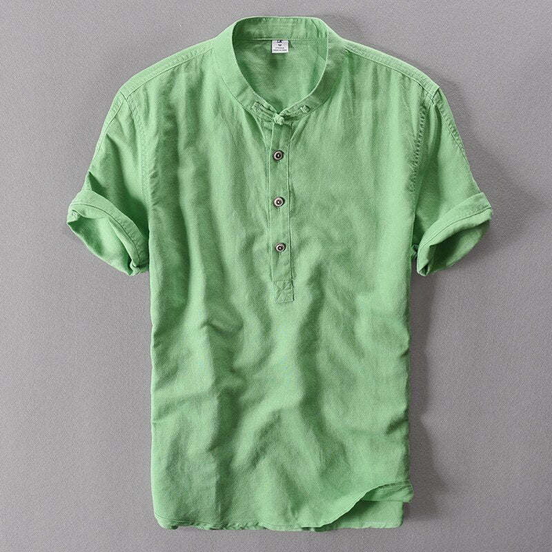 Camicia estiva premium da uomo - eleganza per i giorni speciali