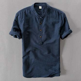 Camicia estiva premium da uomo - eleganza per i giorni speciali