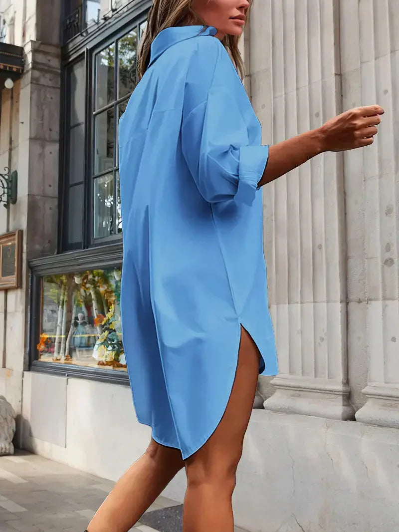 Elegante abito camicia da donna ideale per le occasioni speciali
