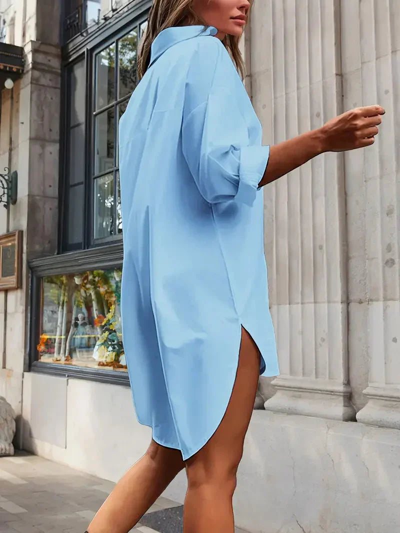 Elegante abito camicia da donna ideale per le occasioni speciali