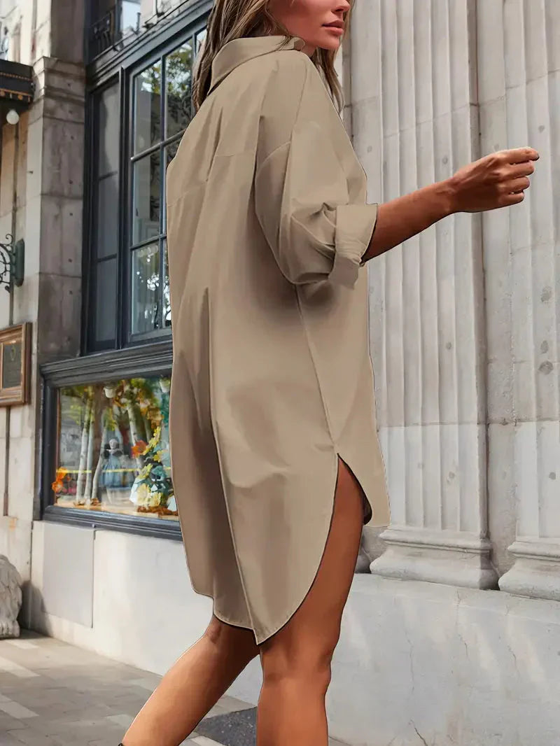Elegante abito camicia da donna ideale per le occasioni speciali