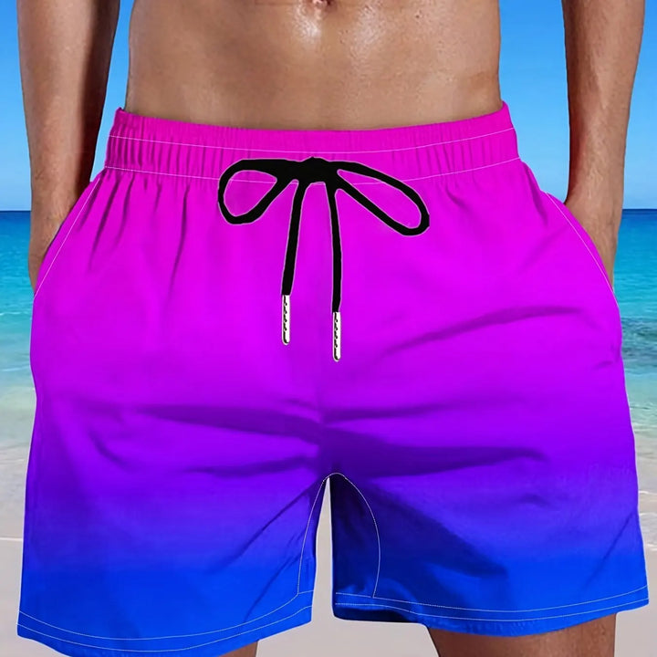 Pantaloncini da spiaggia elasticizzati Cole con pantaloni per il massimo comfort e uno stile alla moda