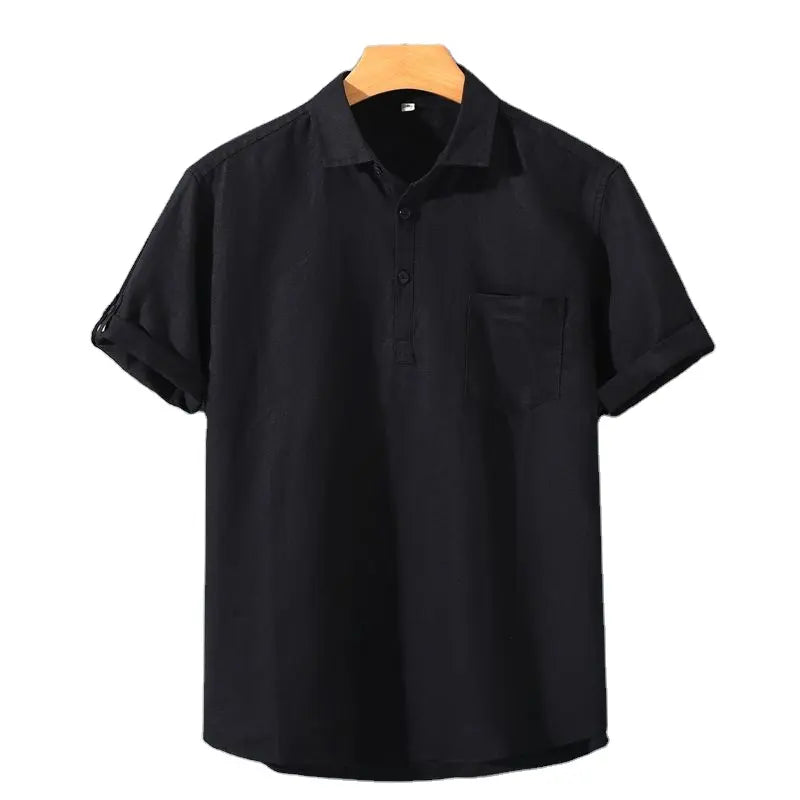 Elegante polo da uomo in lino di lusso - una combinazione di eleganza e comfort