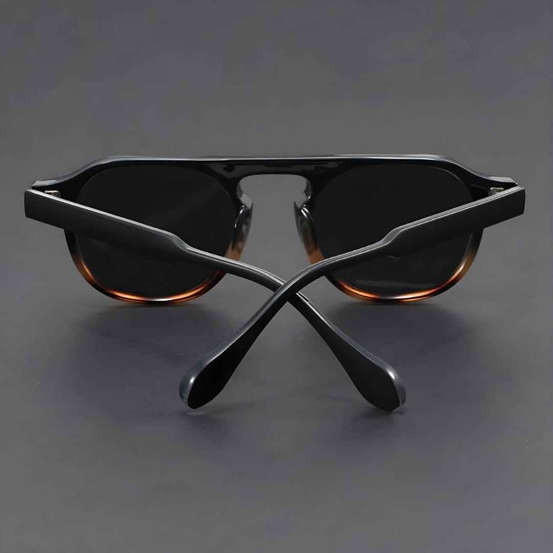 Eleganti occhiali da sole retro vintage per uomo