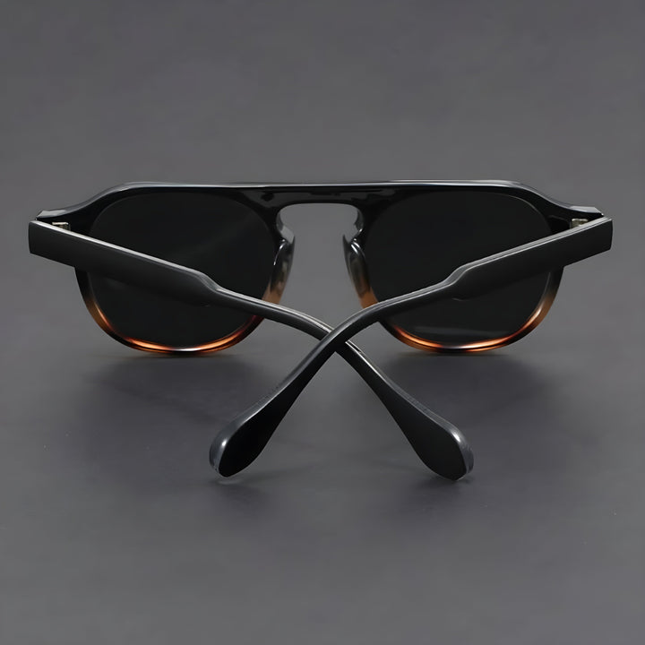 Eleganti occhiali da sole retro vintage per uomo