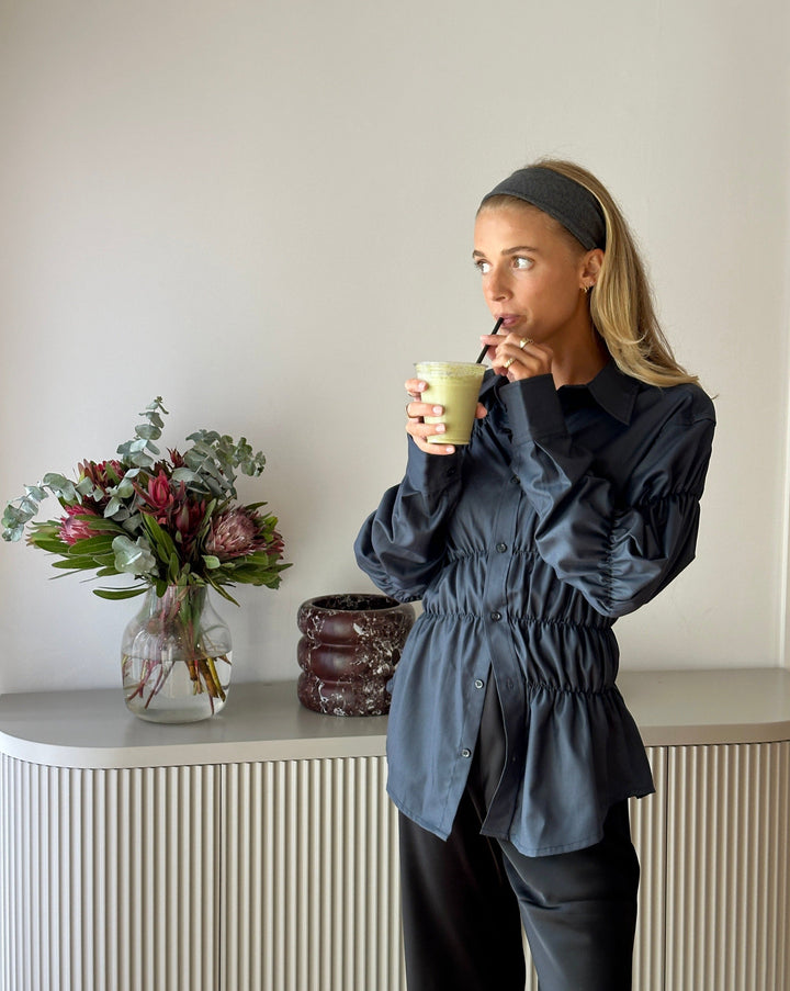 Gersiya - Stylish Gathered Blouse for a Chic Look