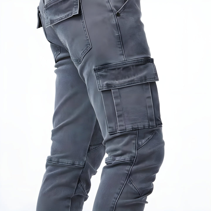 Terenzio™ - Pantaloni Cargo Elasticizzati In Denim