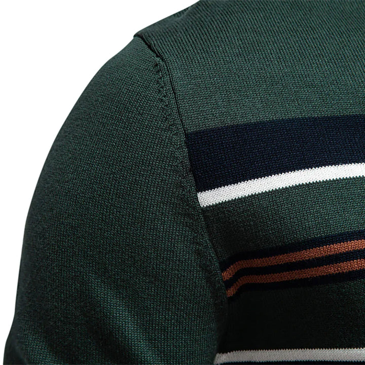 Moderna maglia da uomo con zip: una scelta elegante e di classe