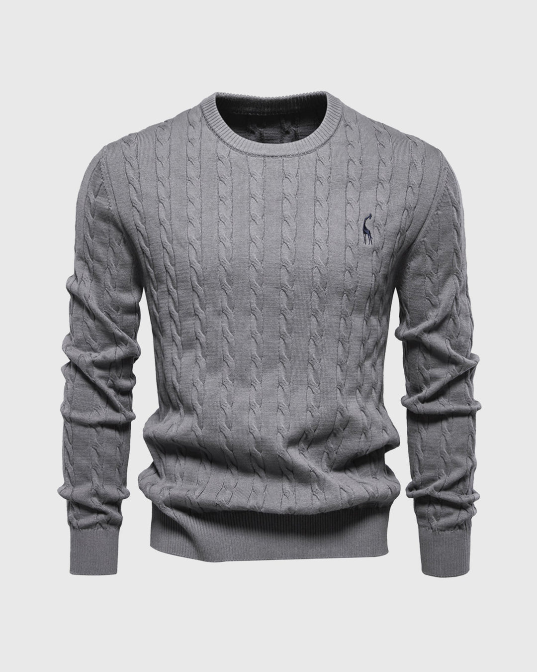 Elegante maglione da uomo in maglia di cotone - eleganza e comfort senza tempo
