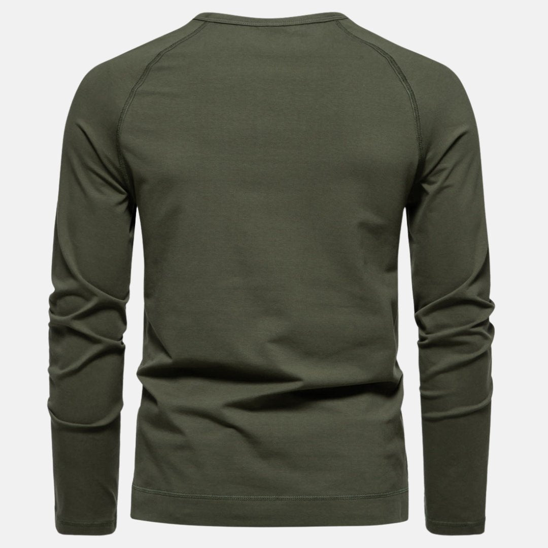 Elegante maglione da uomo a maniche lunghe - classico ed elegante per ogni occasione