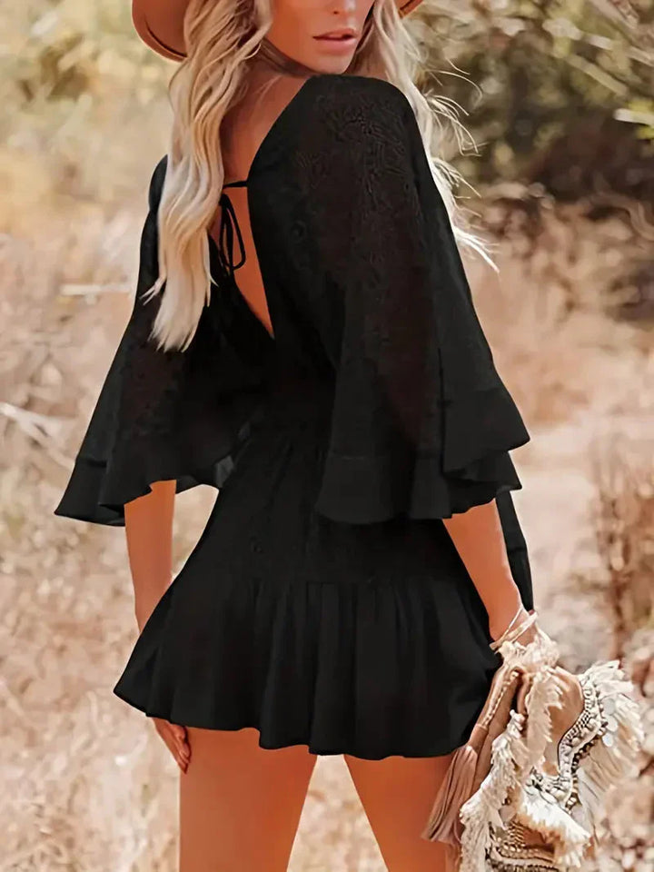 Mini abito boho da donna elegante e alla moda - lo stile perfetto per ogni occasione