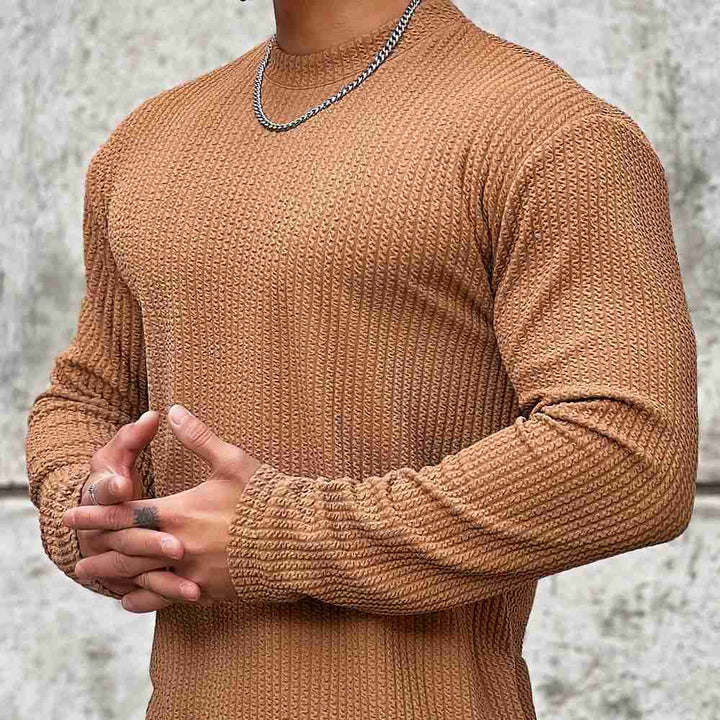 Elegante maglione fitness da uomo per uno stile attivo e sportivo